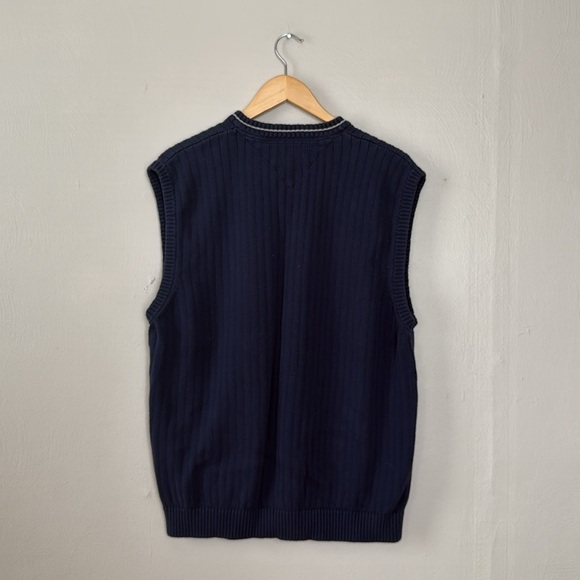 Tommy Hilfiger navy blue sweater vest XXL - Picture 6 of 6